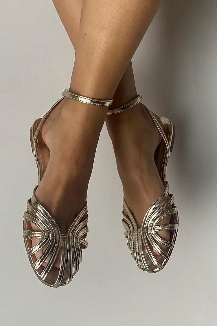 Rowenna | Sandales Bijou Dorées