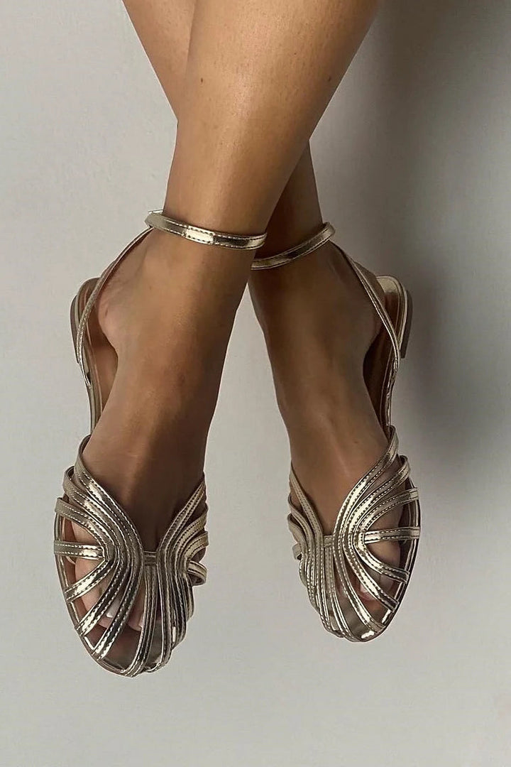 Rowenna | Sandales Bijou Dorées