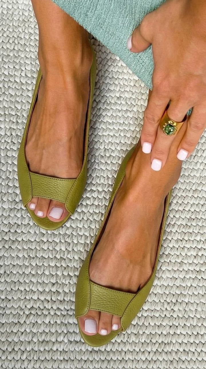 Thérèse | Sandales Dorées Confort Chic