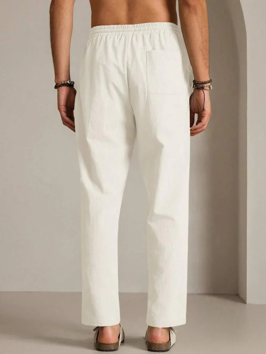 Léon | Pantalon d'Été de Luxe en Coton