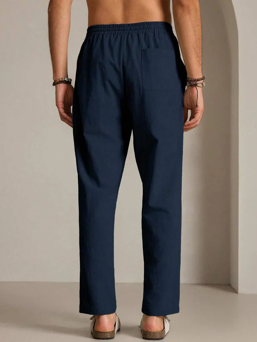 Léon | Pantalon d'Été de Luxe en Coton