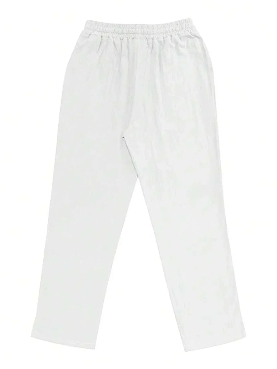 Mathis | Pantalon Lin Respirant Poches Profondes