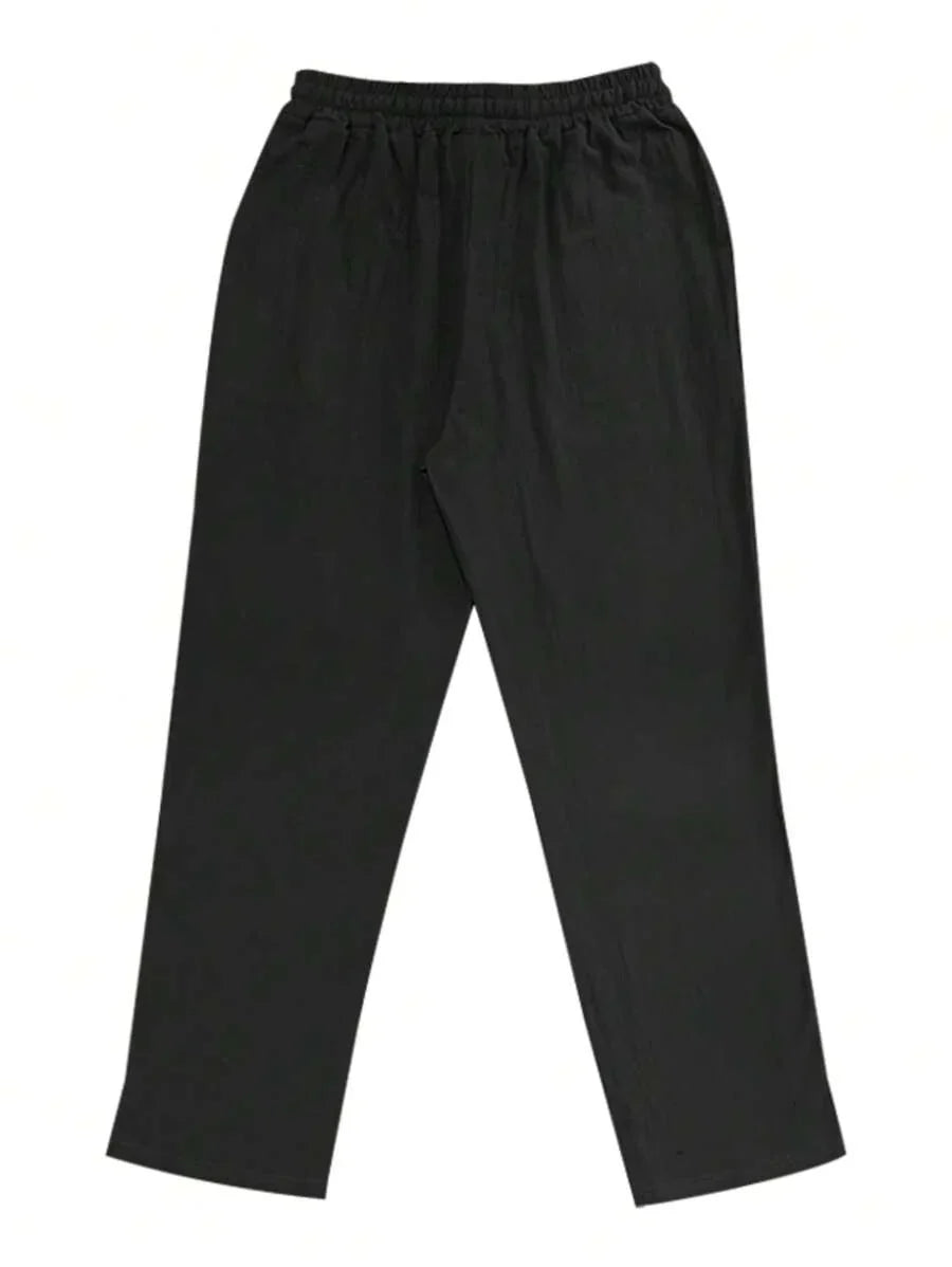 Mathis | Pantalon Lin Respirant Poches Profondes
