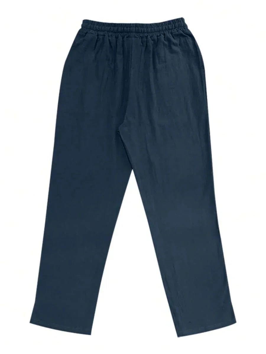 Mathis | Pantalon Lin Respirant Poches Profondes