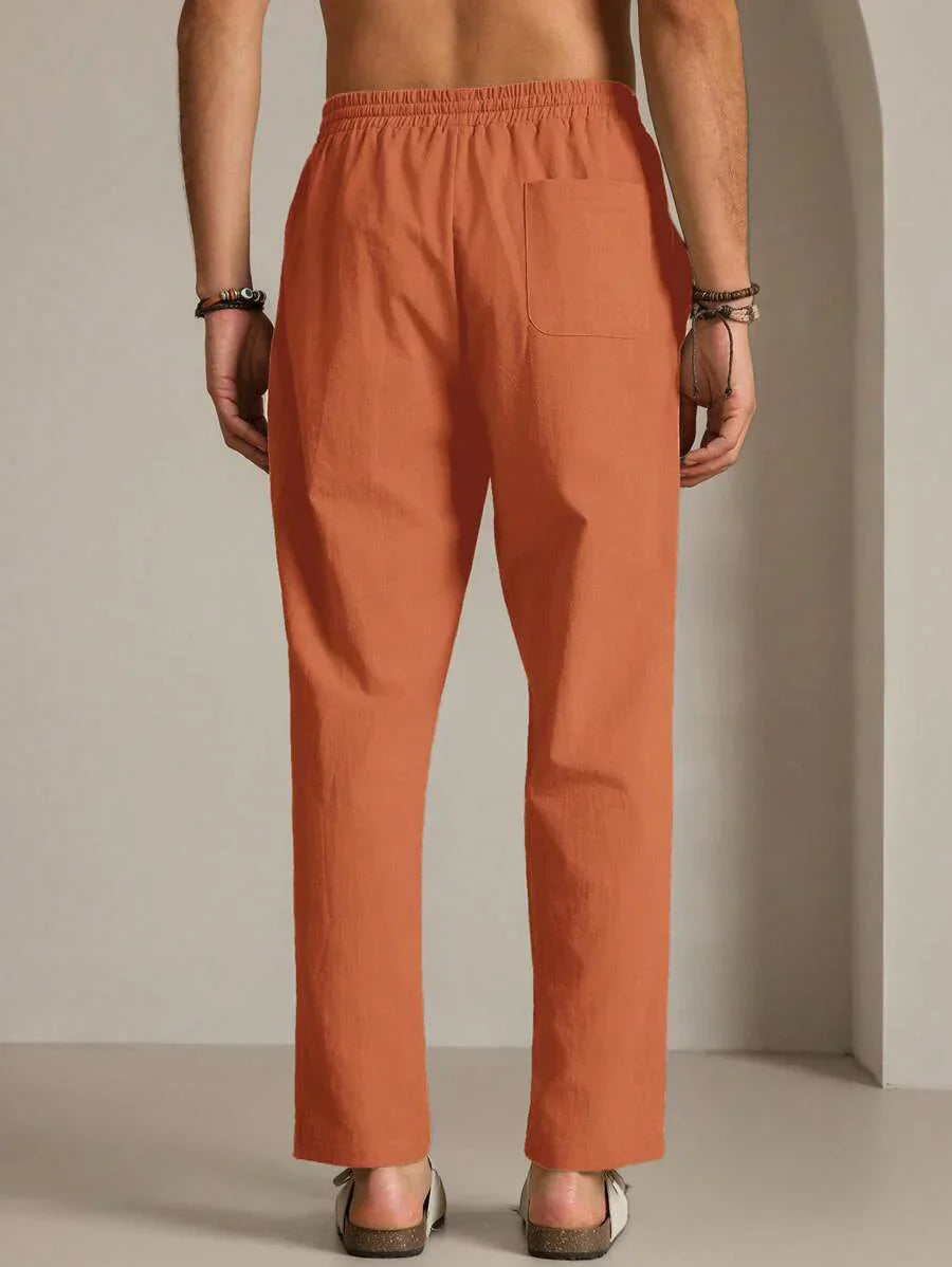 Léon | Pantalon d'Été de Luxe en Coton
