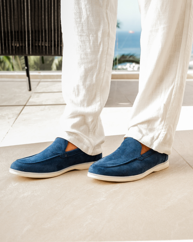 Antoine | Mocassins élégants en cuir suédé