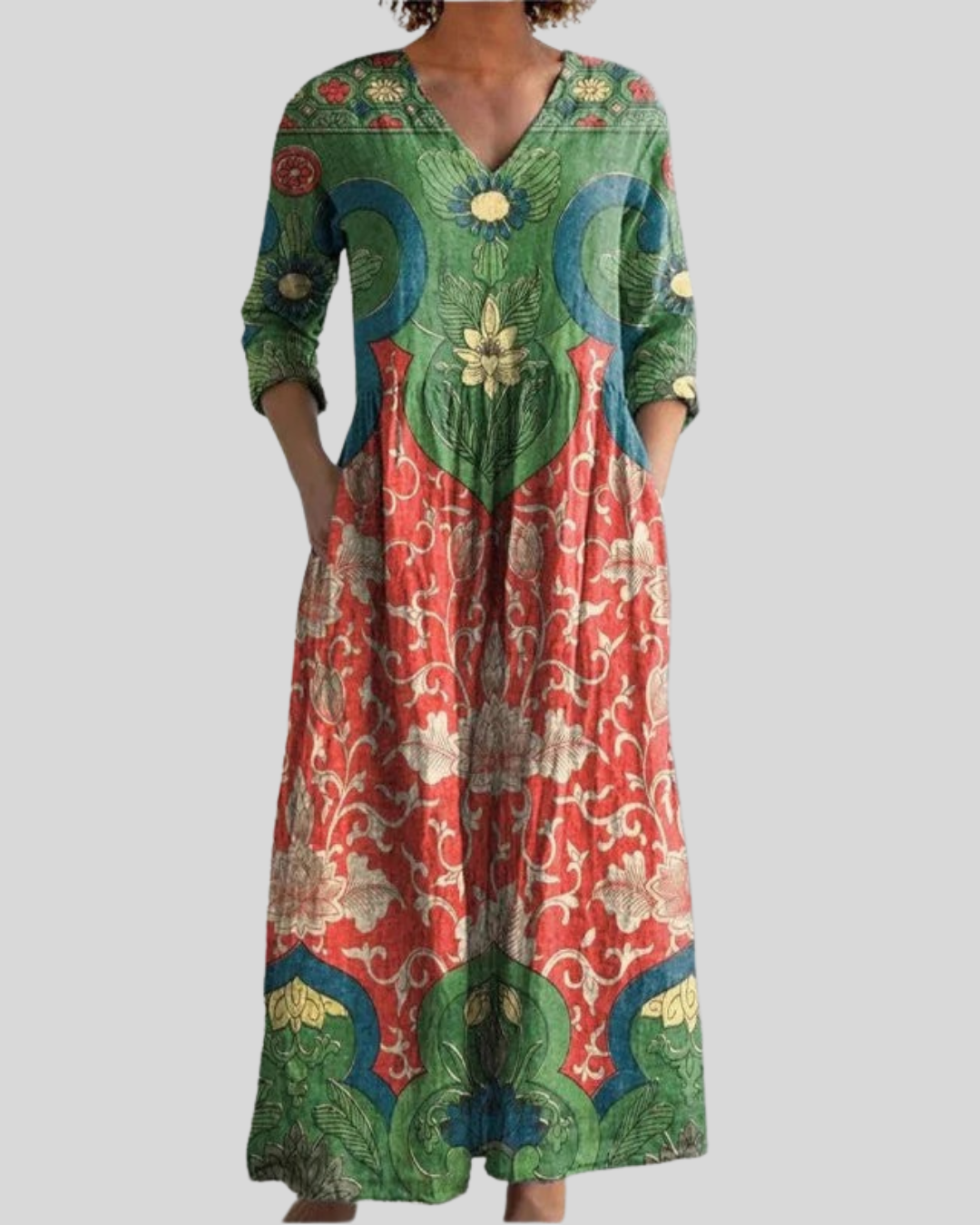 Renate | Une robe bohème à l'élégance intemporelle