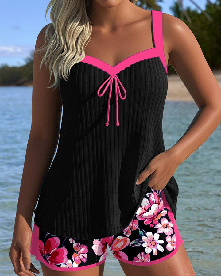 Mariz | Tankini élégant à imprimé floral