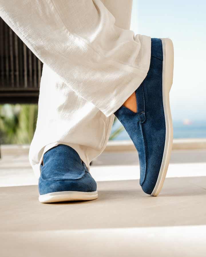 Antoine | Mocassins élégants en cuir suédé