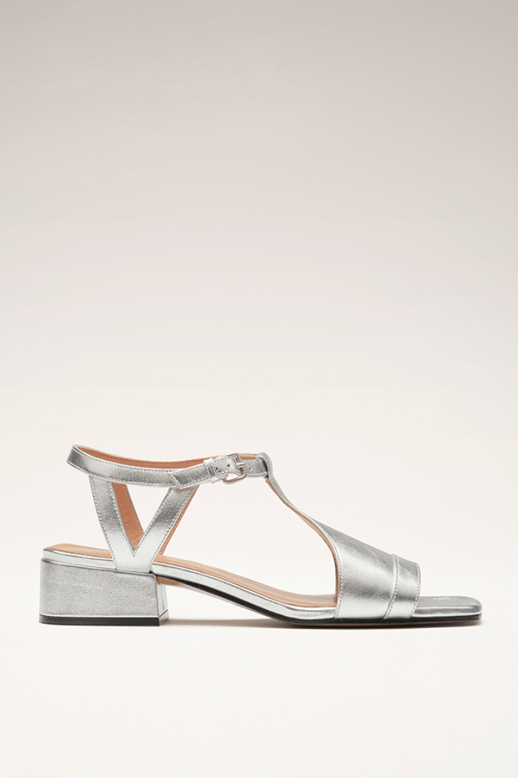 Toni | Sandales Argentées Été