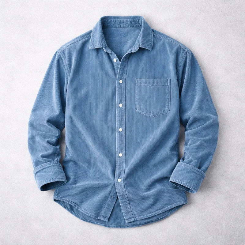 Maurice | Chemise classique en velours côtelé