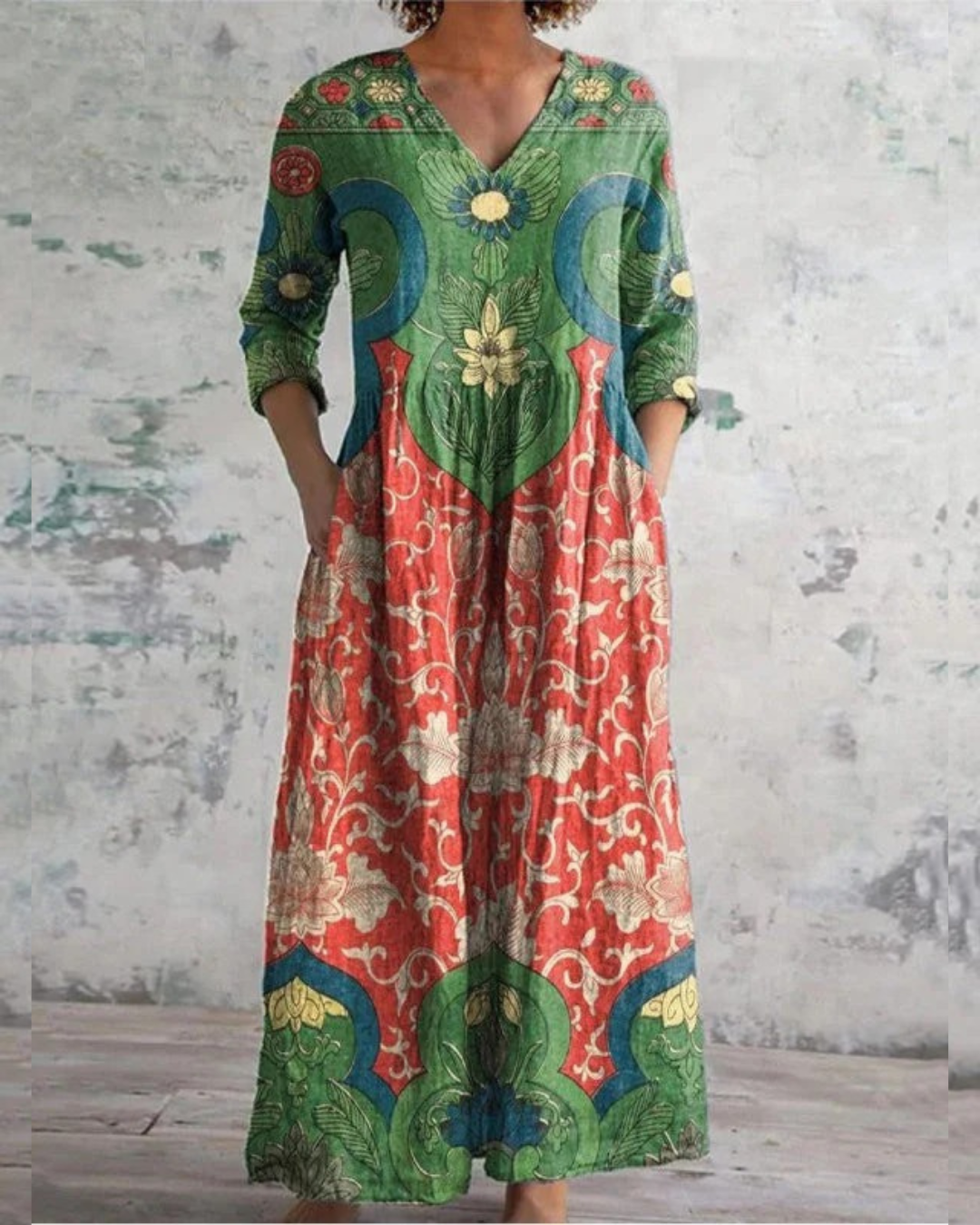 Renate | Une robe bohème à l'élégance intemporelle