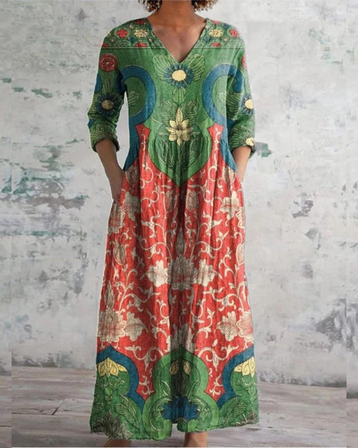 Renate | Une robe bohème à l'élégance intemporelle