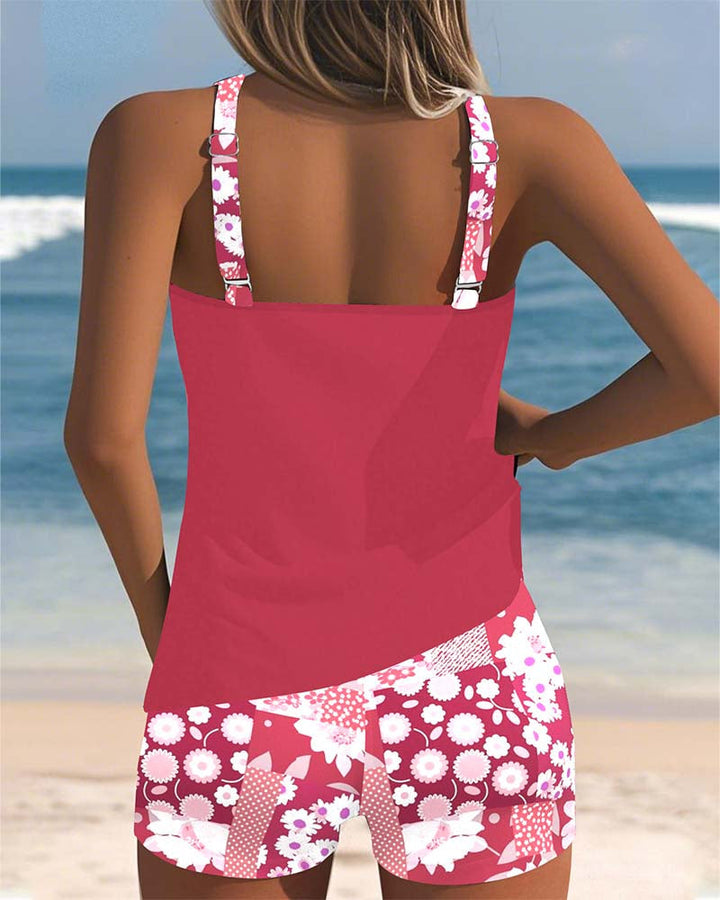 Sabrina | Tankini élégant avec jupe intégrée