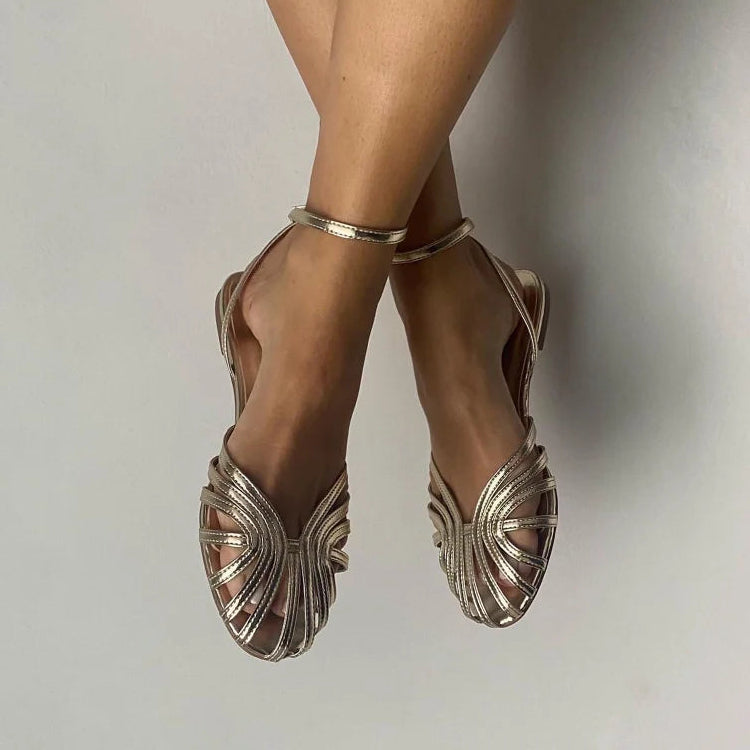 Rowenna | Sandales Bijou Dorées
