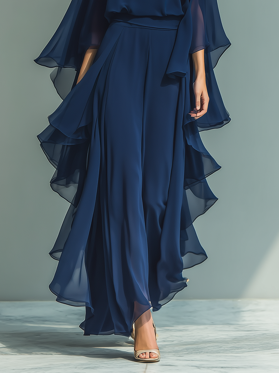 Cato | Ensemble élégant en mousseline au style raffiné