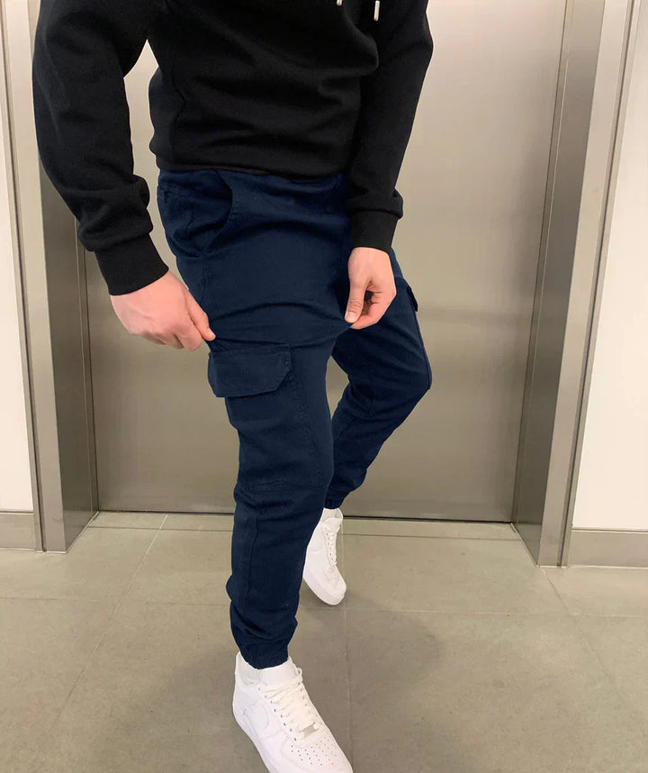 Didier | Pantalon Cargo Jogger Élastique Confort