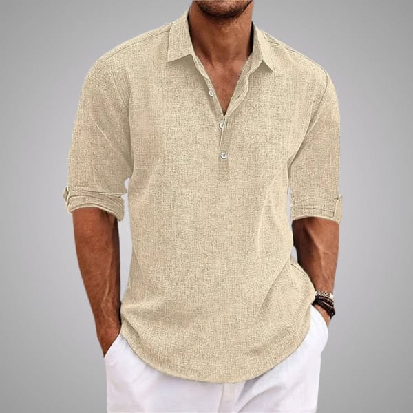 Alex | Chemise en Coton Manches Courtes