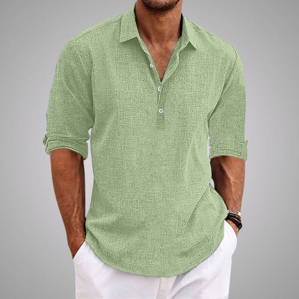 Alex | Chemise en Coton Manches Courtes