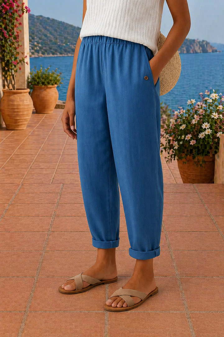 Maja | Pantalon en Lin Fluide et Léger