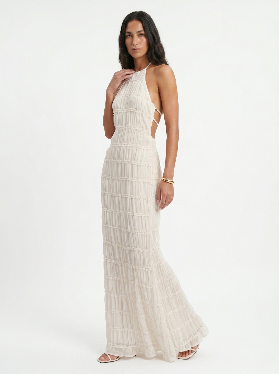 Célestine | Robe Longue d'Été Épurée