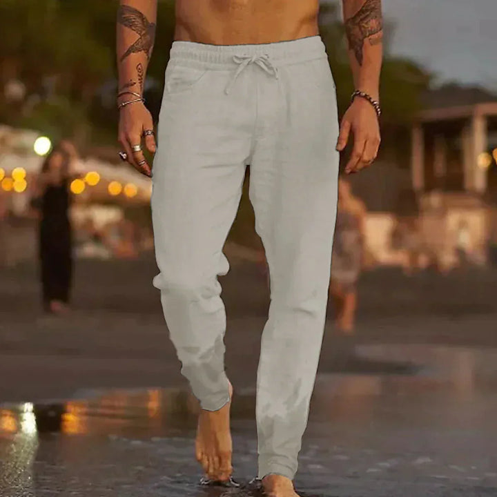 Matteo | Pantalon de plage en lin