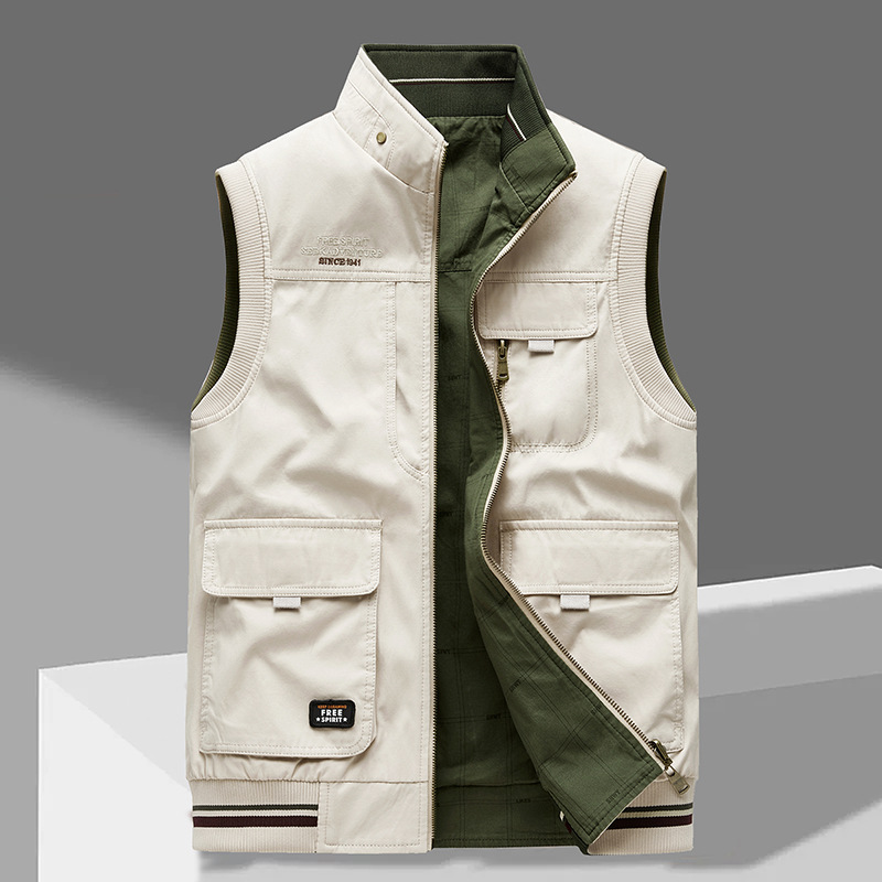 Frenky | Gilet Cargo Élégant