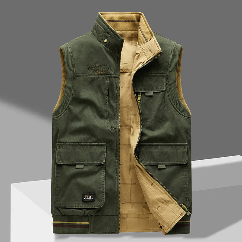Frenky | Gilet Cargo Élégant