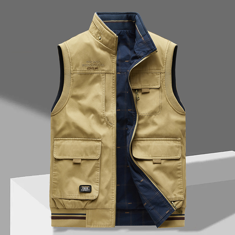 Frenky | Gilet Cargo Élégant