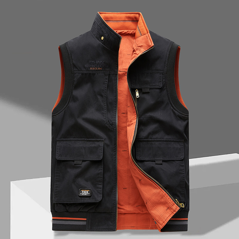 Frenky | Gilet Cargo Élégant