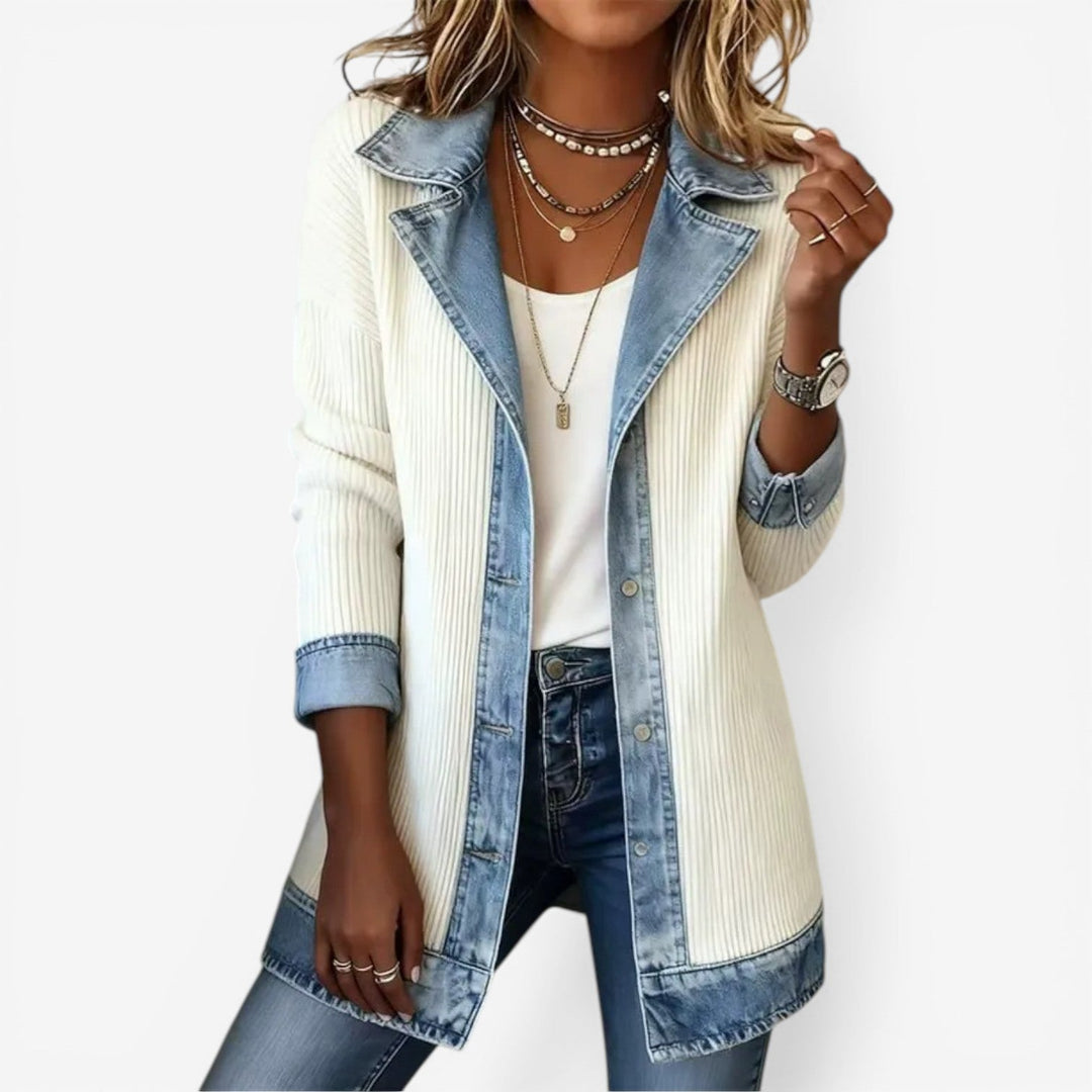 Emiliy | Veste élégante à effet superposé