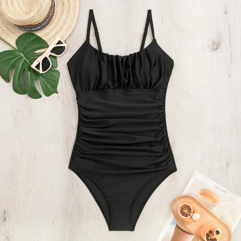 Leona | Maillot de bain sculptant élégant à effet ventre plat