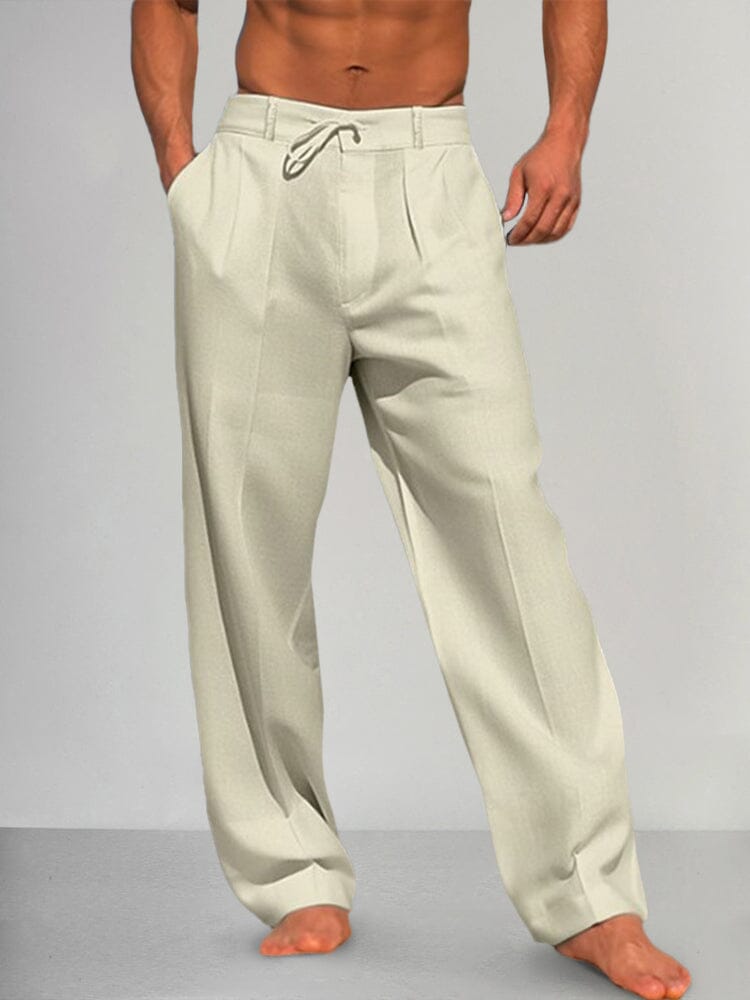 Marco | Pantalon Coton-Lin à Pinces