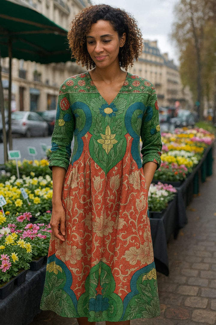 Renate | Une robe bohème à l'élégance intemporelle