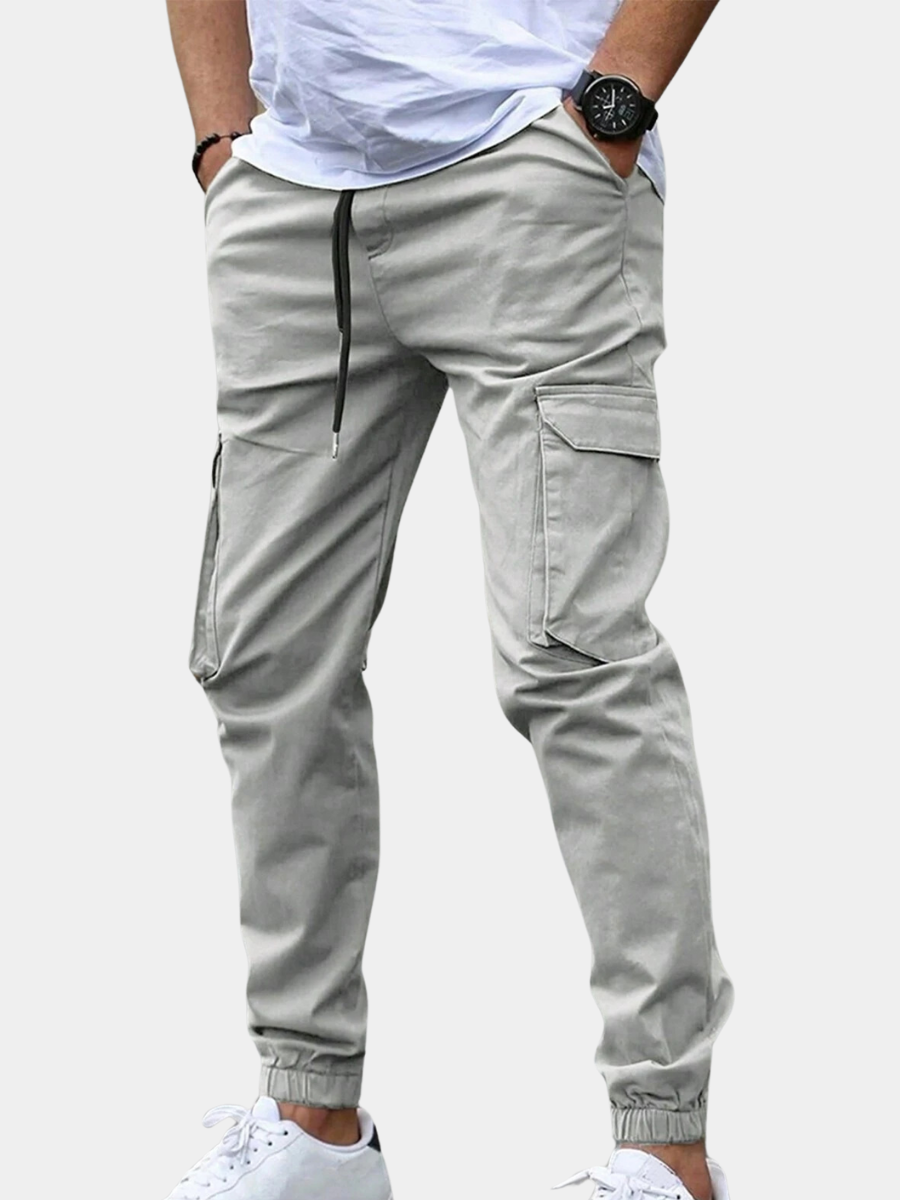 Didier | Pantalon Cargo Jogger Élastique Confort