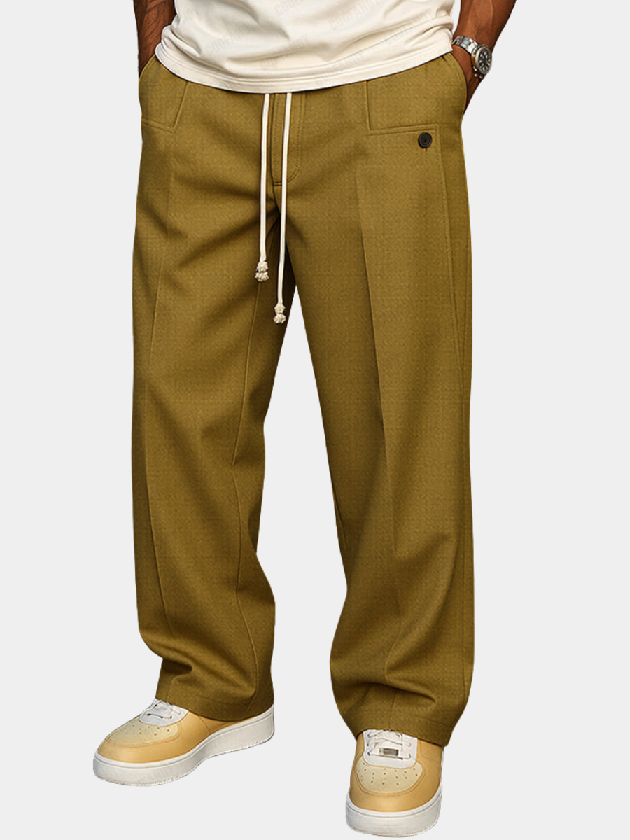 Pascal | Pantalon Élégant à Cordon Sur Mesure