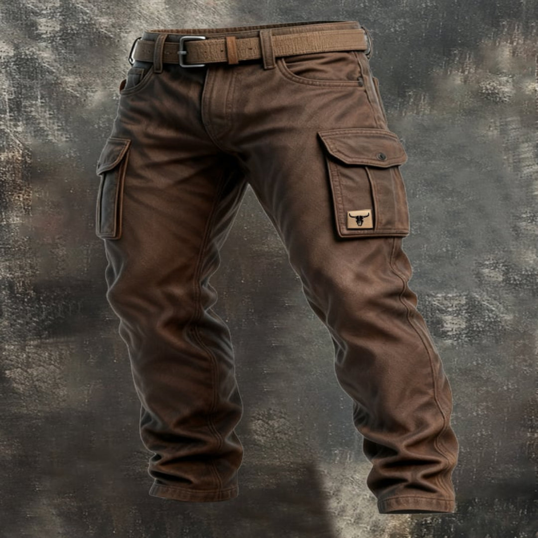 Gilles | Pantalon Cargo Doublé Chaleur Hivernale
