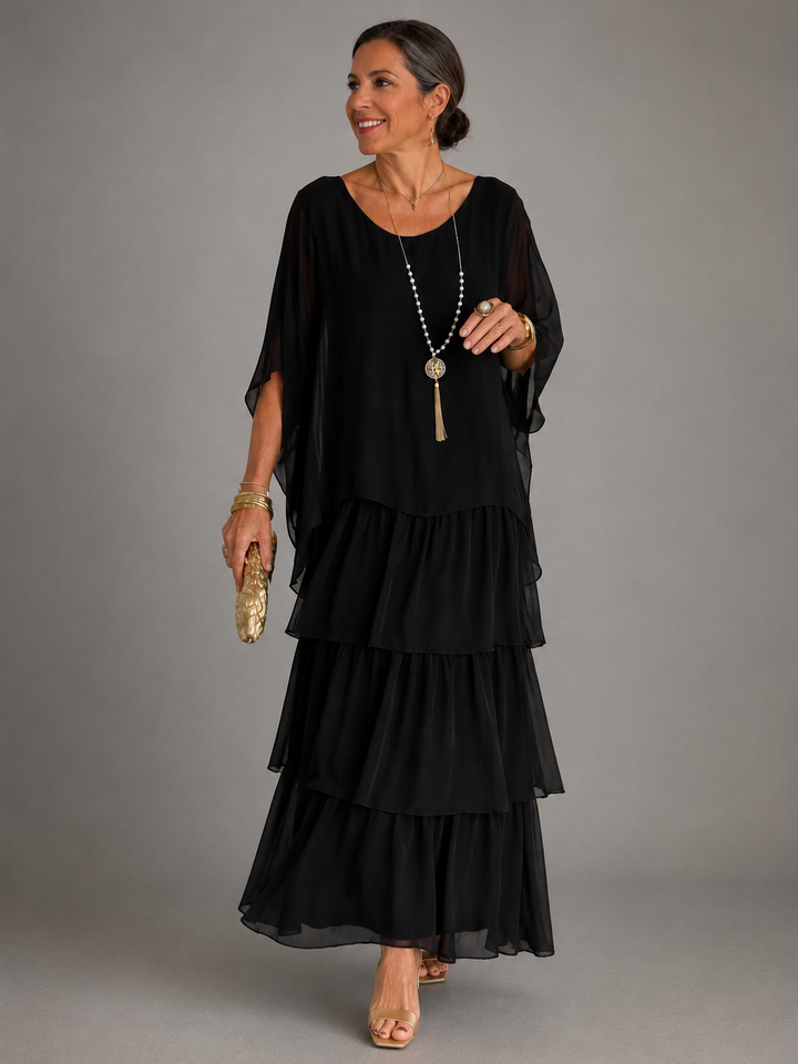 Naomi | Robe Longue Fluide Élégante