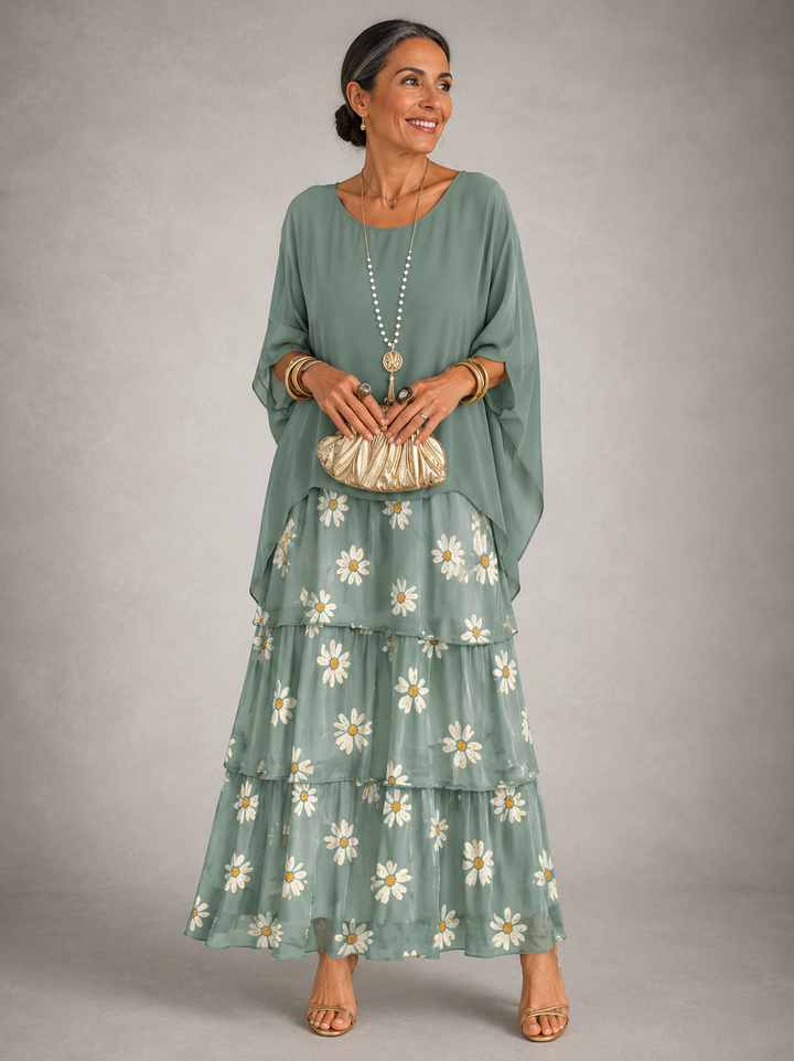 Naomi | Robe Longue Fluide Élégante