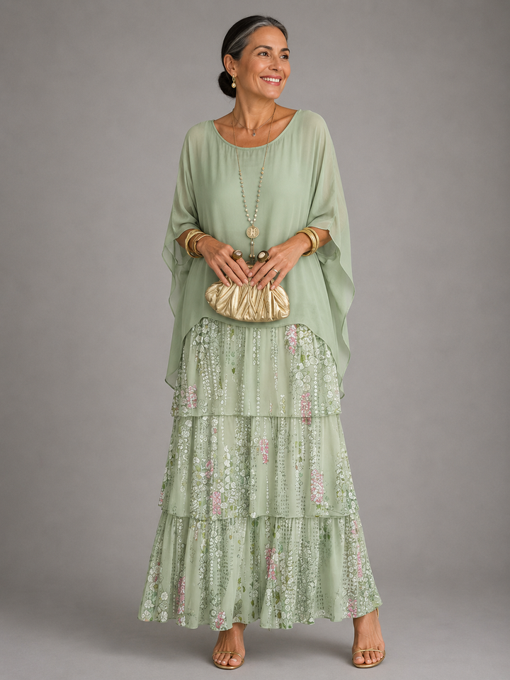 Naomi | Robe Longue Fluide Élégante