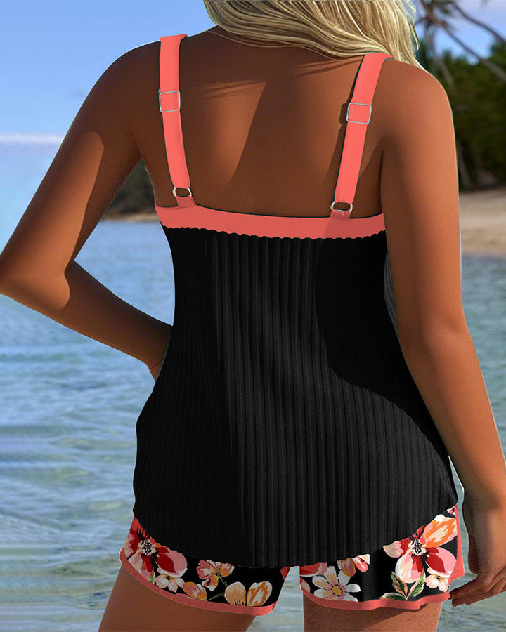 Mariz | Tankini élégant à imprimé floral