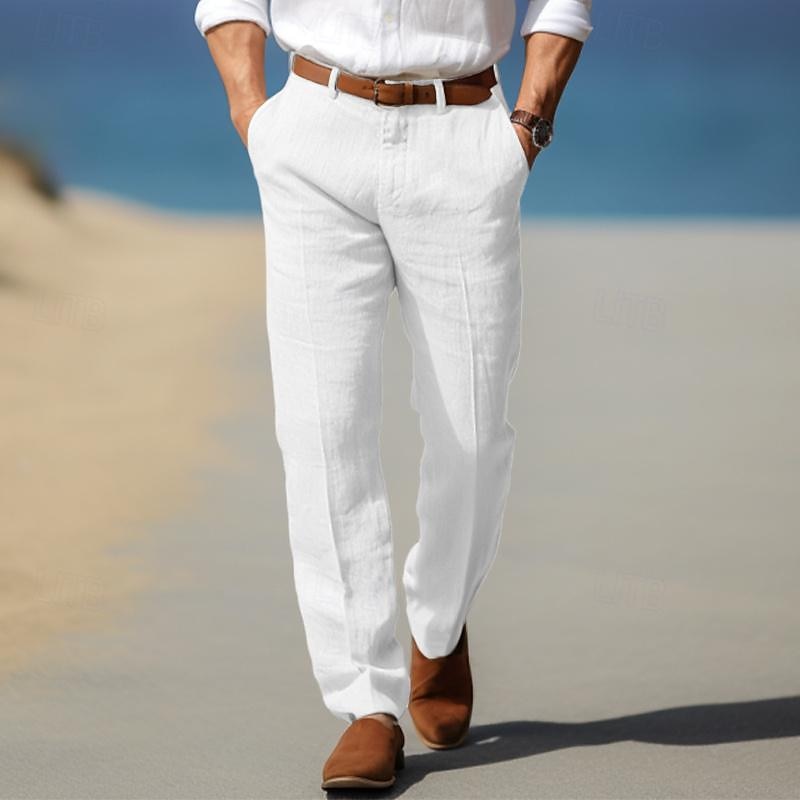 Benoît | Pantalon Luxe en Lin Premium Casual Chic