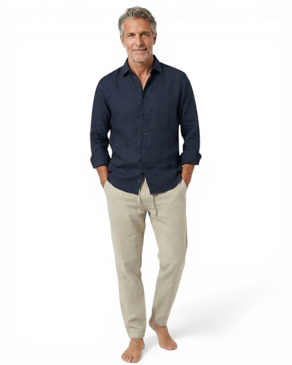 Matteo | Pantalon de plage en lin