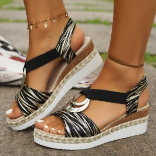 Jelka | Sandales Compensées Ergonomiques Confort
