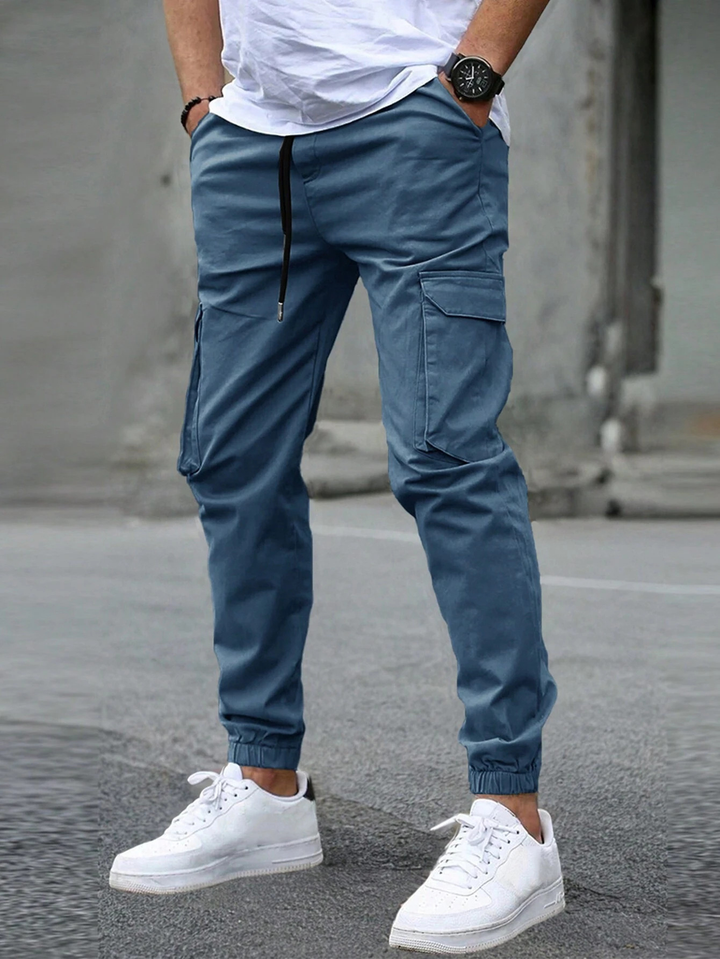 Didier | Pantalon Cargo Jogger Élastique Confort