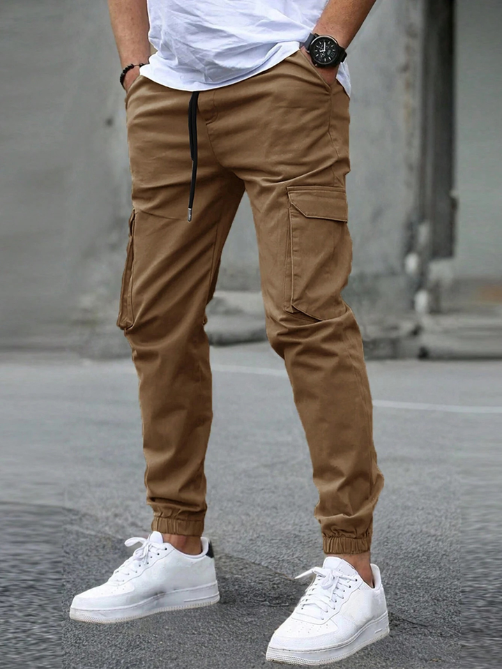 Didier | Pantalon Cargo Jogger Élastique Confort