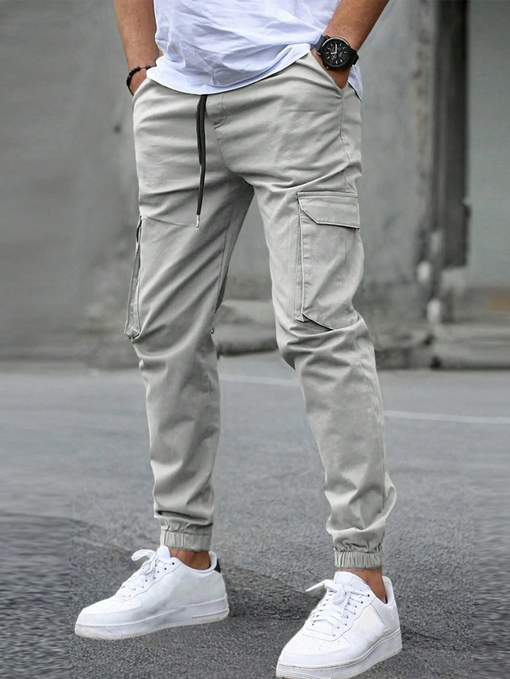 Didier | Pantalon Cargo Jogger Élastique Confort
