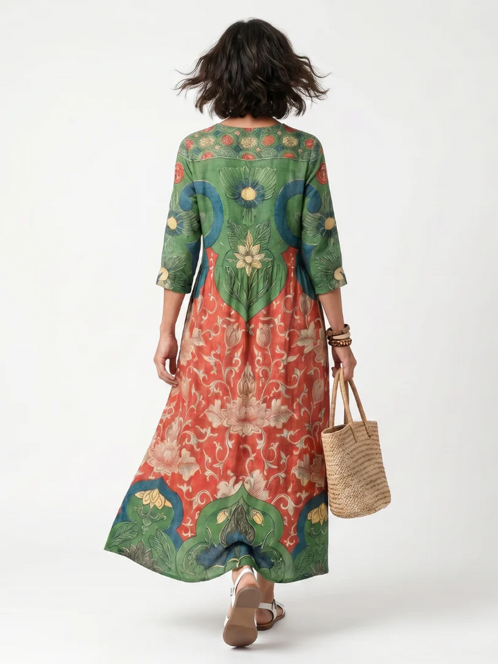 Renate | Une robe bohème à l'élégance intemporelle