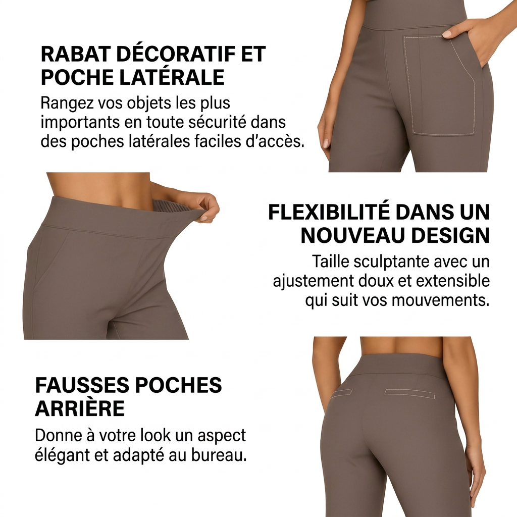 Claire | Pantalon stretch confortable