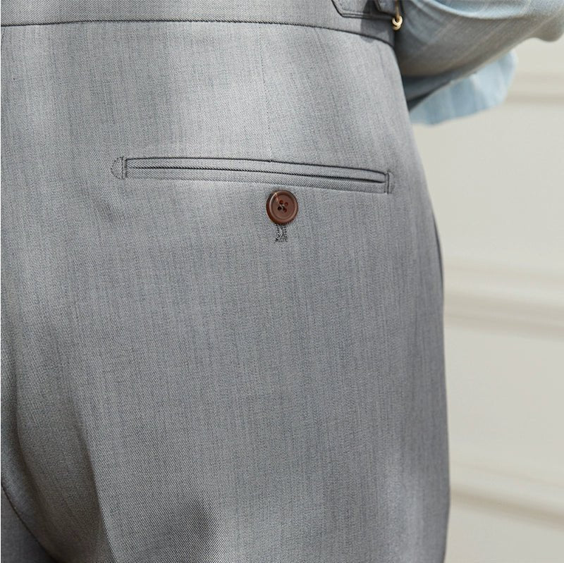 Cédric | Pantalon fluide taille haute élégant